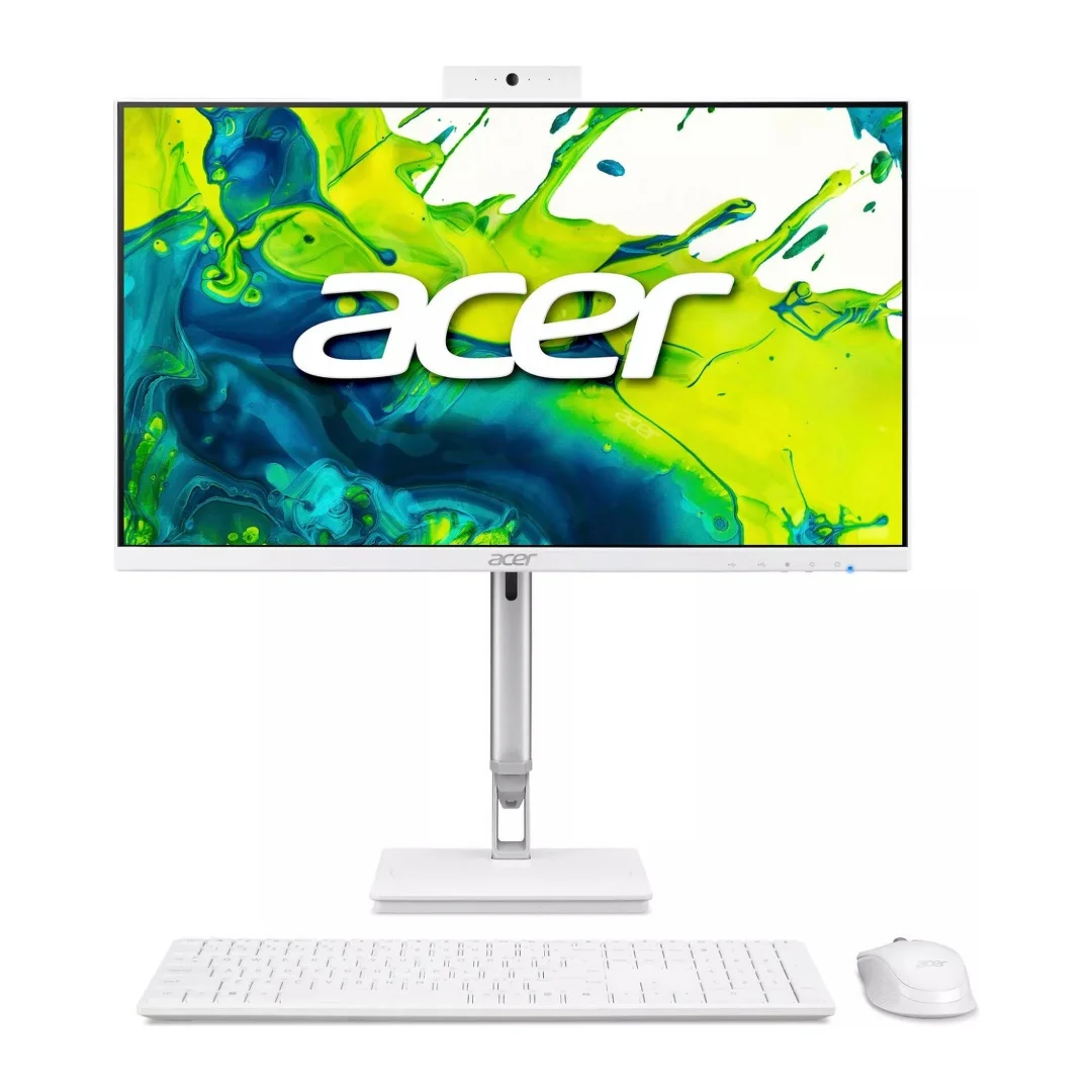 Acer Aspire/C27D-WCLLP_UUWL5_90W/27"/FHD/5-320/16GB/512GB/Intel int/W11H/Bílá/2R