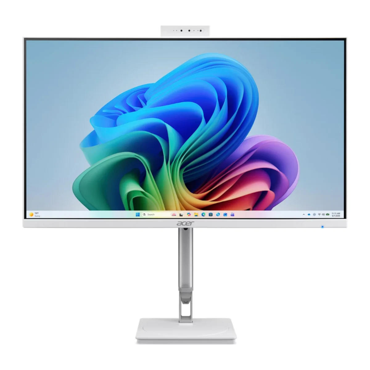 Acer Aspire/C24D-WCLLP_UUWL5_90W/23,8"/FHD/5-320/16GB/512GB/Intel int/W11H/Bílá/2R