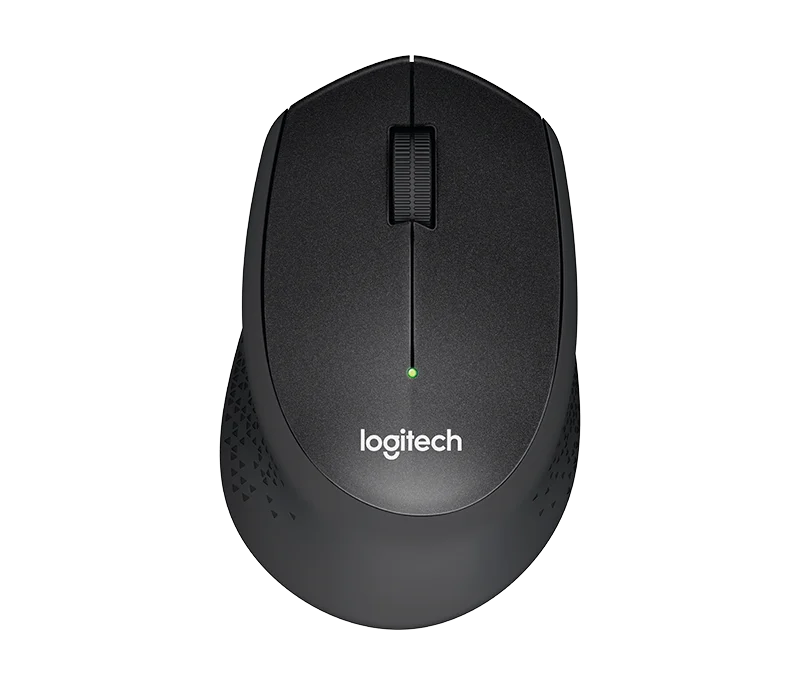 Logitech M330/Kancelářská/Optická/Pro praváky/1 000 DPI/Bezdrátová USB/Černá