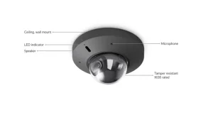 UniFi G6 Mini Dome bezpečnostní kamera černá - obrázek 11