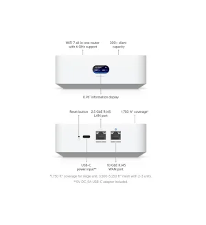 Ubiquiti UniFi Express 7 Mesh systém 2-pack - obrázek 10