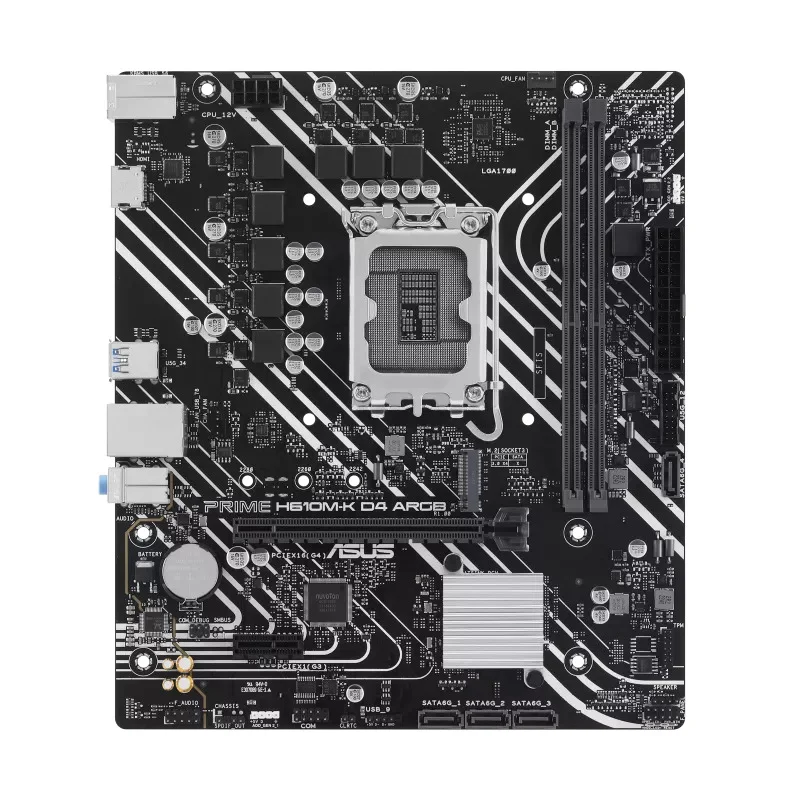 ASUS PRIME H610M-K D4 ARGB základní deska