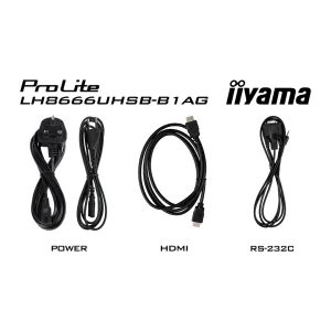 86" iiyama LH8666UHSB-B1AG: - obrázek 3