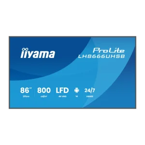 86" iiyama LH8666UHSB-B1AG:
