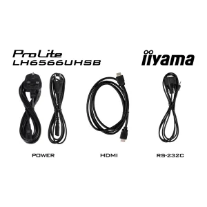 65" iiyama LH6566UHSB-B1AG: VA,4K UHD,IPX5, DP-out - obrázek 10
