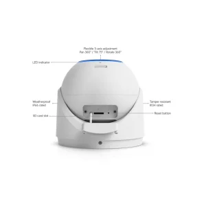 UniFi G6 Edge Turret venkovní bezpečnostní kamera - obrázek 5