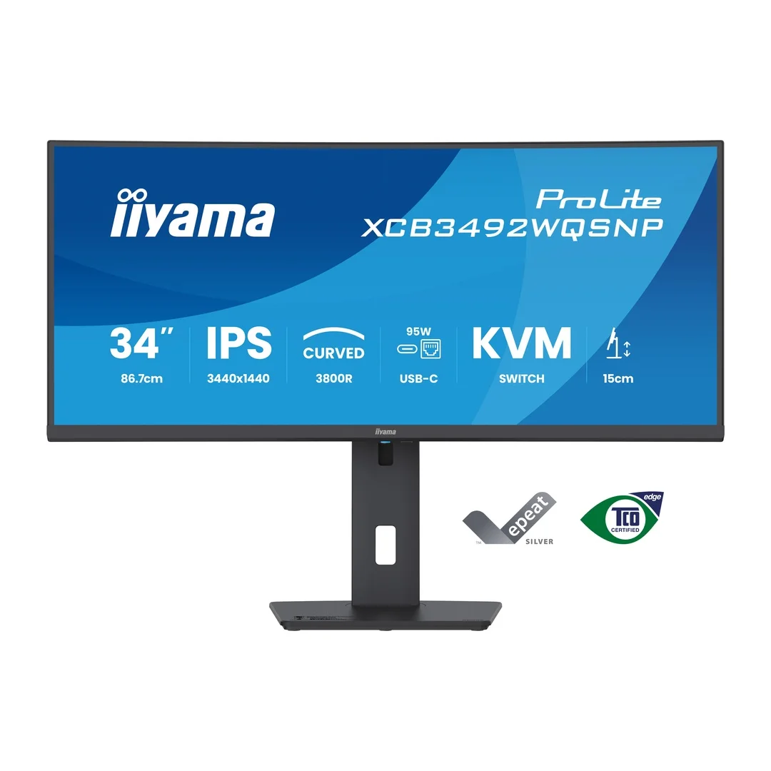 iiyama ProLite XCB3492WQSNP-B1 34" IPS QHD USB-C