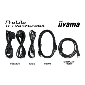 19" iiyama TF1934MC-B8X-SXGA,IPS,350cd,PCAP,IP65,O - obrázek 7