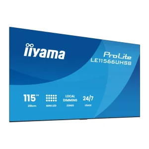 115" iiyama LE11566UHSB-B1AG:mini LED - obrázek 2