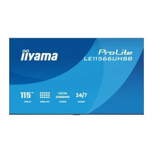 115" iiyama LE11566UHSB-B1AG:mini LED