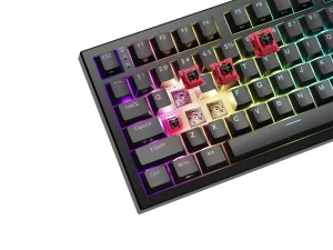 Herní mechanická klávesnice Genesis THOR 404/GenX Abyssal/Drátové USB-A/US/Černá - obrázek 7