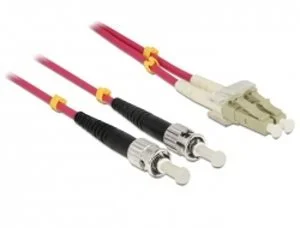Optický patch cord Duplex ST-ST 50/125 3m MM OM4