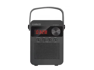 CARNEO F90 FM rádio, BT reproduktor, black/wood - obrázek 3