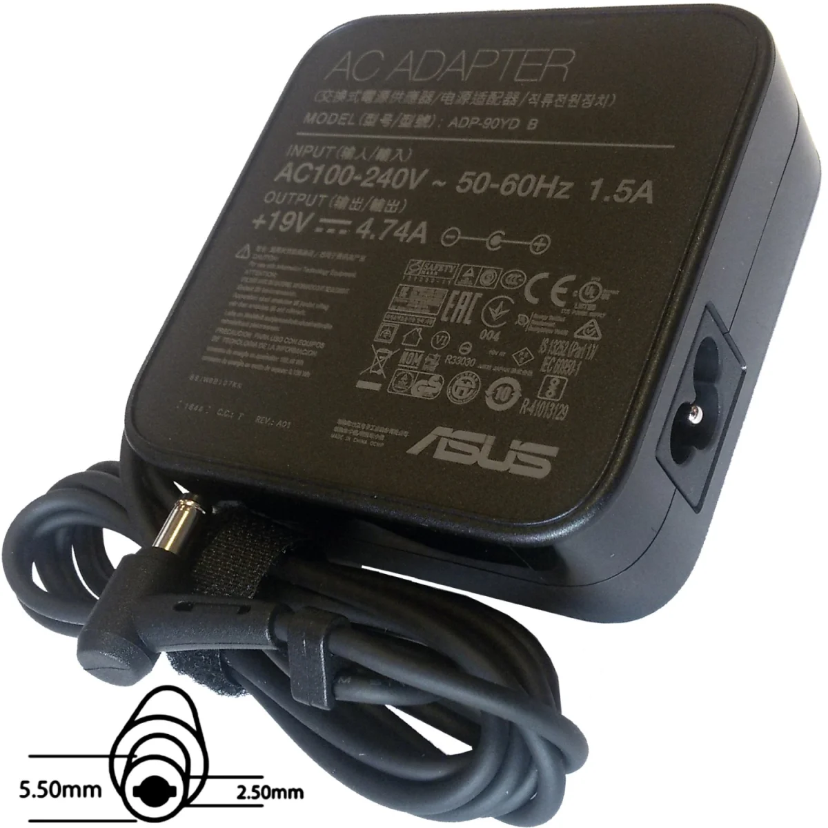 ASUS napájecí adaptér 90W 19V 5.5PHI