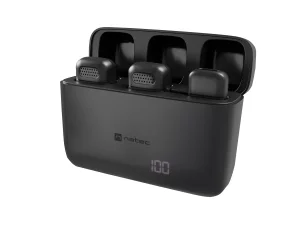 Mobilní bezdrátový mikrofon Natec HOPPER LAVALIER USB-C, 2 KS - obrázek 3