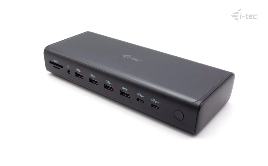 i-tec Universal 6x 4K dokovací stanice, 140W napájení