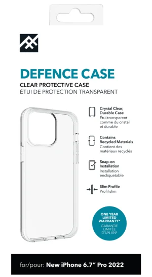ZAGG Kryt Defence iPhone 14 Pro Max průhledný - obrázek 2