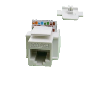 DATACOM Keystone UTP Cat5e samozářezový bílý