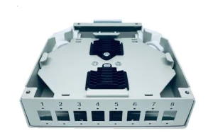 Optický box 8C na DIN lištu 8xSC Simplex - obrázek 3