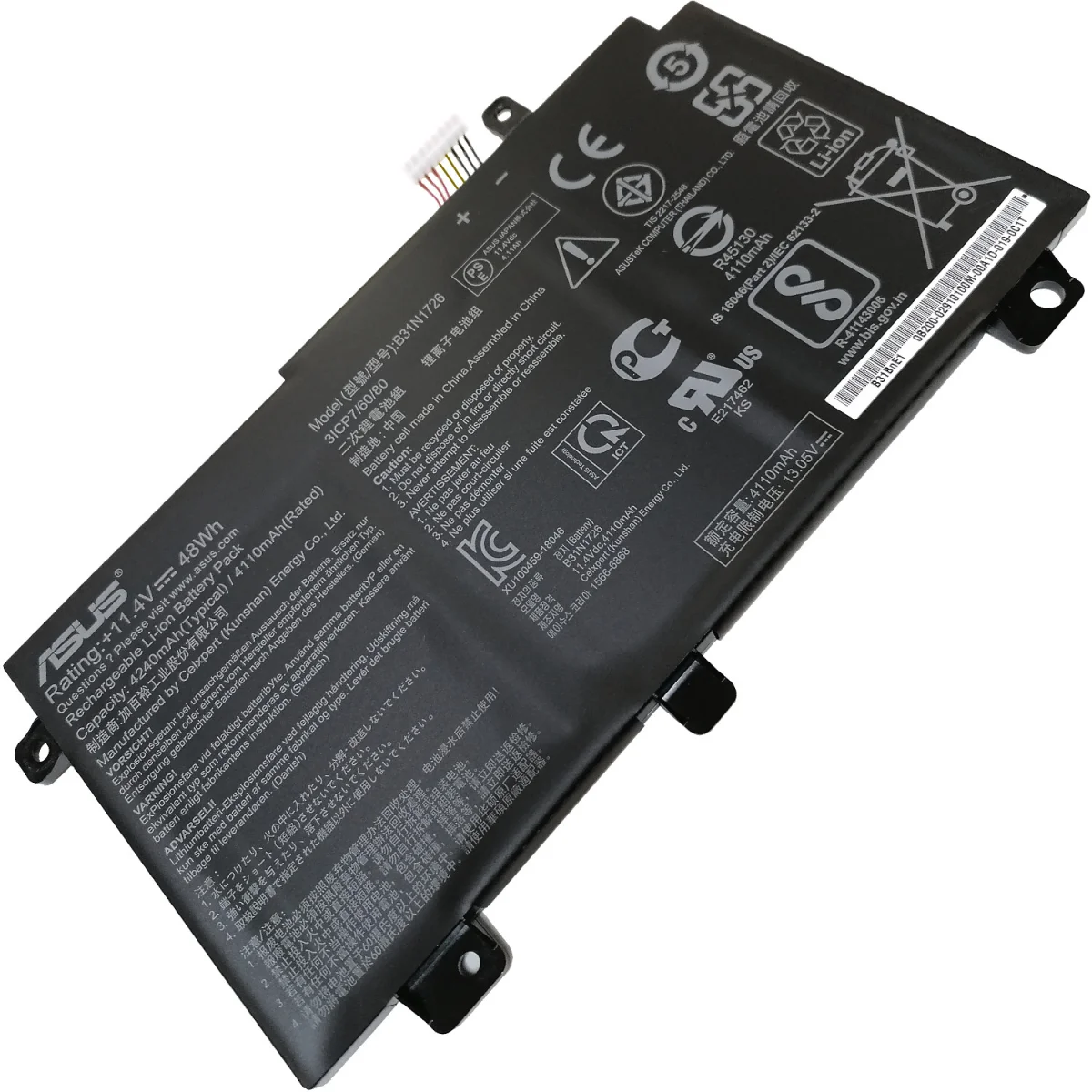 Baterie ASUS FX504GD B31N1726 Li-Pol