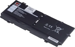 Baterie T6 Power Dell XPS 13 7390 2in1, 6700mAh, 51Wh, 4cell, Li-pol