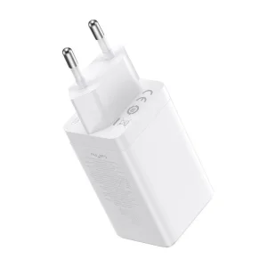 Baseus CCGP120202 GaN5 Pro Quick Nabíječka USB + 2x USB-C 65W White - obrázek 4