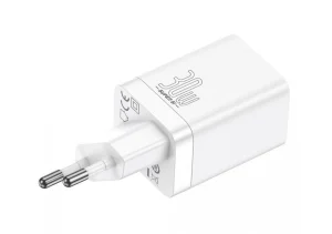 Baseus CCSUPP-E02 Super Si Quick Nabíječka USB + USB-C 30W White - obrázek 2