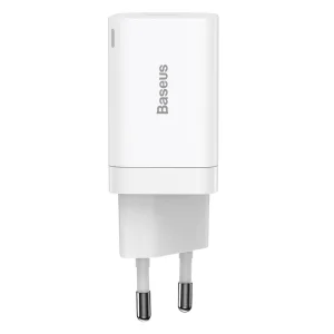 Baseus CCSUPP-E02 Super Si Quick Nabíječka USB + USB-C 30W White - obrázek 3
