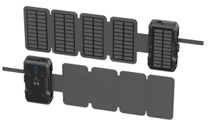 Solární powerbanka VIKING TYR III/Output:1xUSB-C,2xUSB-A/Wireless charge 15W max/30000mAh/LED světlo - obrázek 2