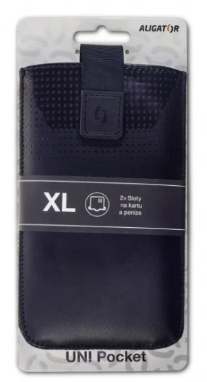 ALIGATOR Pouzdro UNI-POCKET, vel.L (150*89), černá - obrázek 2