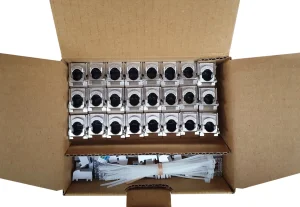 MULTIPACK 24 ks - samořezný keystone Solarix CAT5E STP SXKJ-5E-STP-BK-SA - obrázek 4