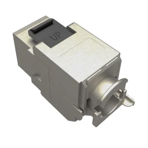 MULTIPACK 24 ks - samořezný keystone Solarix CAT6A STP SXKJ-10G-STP-BK-SA Component Level a 4PPoE - obrázek 4