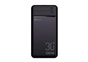 Powerbanka C-tech 30000mAh, Li-Pol, 20W, USB-C/USB-A/micro USB - obrázek 4