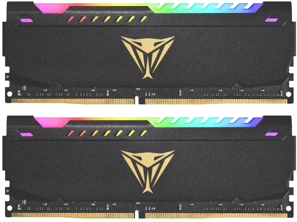 Patriot Viper/DDR4/64GB/3600MHz/CL20/2x32GB/RGB/Black