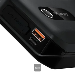 Baseus power banka Super Energy Air 10000 mAh se startovacími kabely černá - obrázek 6