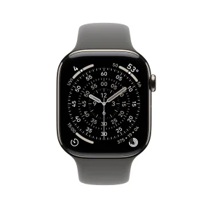 Apple Watch S11 Cell 46mm Sport Band Stone Grey - obrázek 2