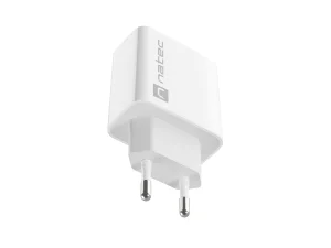 Universální nabíječka Natec RIBERA 20W 1X USB-A + 1X USB-C, bílá - obrázek 5