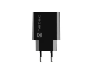 Universální nabíječka Natec RIBERA 18W 1X USB-A, černá - obrázek 2