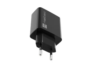 Universální nabíječka Natec RIBERA 18W 1X USB-A, černá - obrázek 5