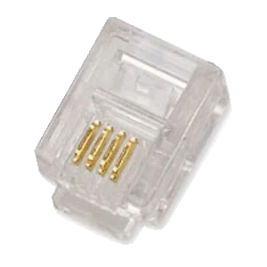 DATACOM Konektor RJ11 UTP lanko 6p4c bal.100ks