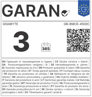 Gigabyte Brix 4500C barebone (i N4500) fanless - obrázek 6