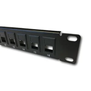 DATACOM 19" Neosazený Patch panel 16 port - obrázek 3