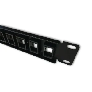 DATACOM 19" Neosazený Patch panel 16 port - obrázek 4