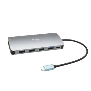 i-tec USB-C Metal Nano 3x Display dokovací stanice 100W