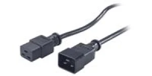 APC Power Cord, 16A, 100-230V, 2', C19 TO C20