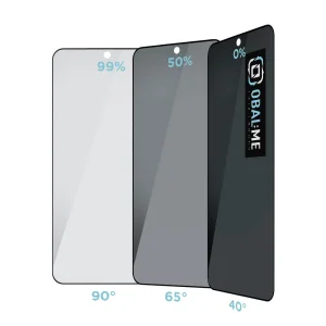 OBAL:ME Privacy 5D Tvrzené Sklo pro Samsung Galaxy S24/S25 Black - obrázek 2