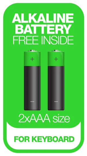 EVOLVEO K1050, tichý set bezdr. klávesnice a - obrázek 13