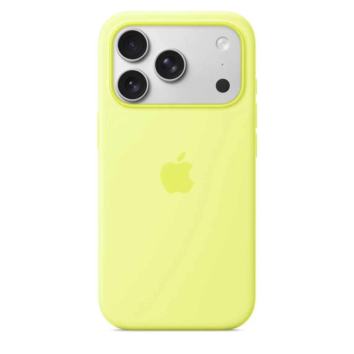 iPhone 17 Pro Silicone Case with MS –N.Yellow / SK