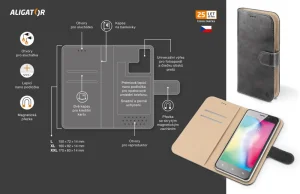 ALIGATOR Pouzdro UNIVERSE, vel.XXL (170*83), černá - obrázek 3