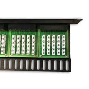 DATACOM Patch panel ISDN 50p.1U Integrovaný  BLACK, 19" - obrázek 4
